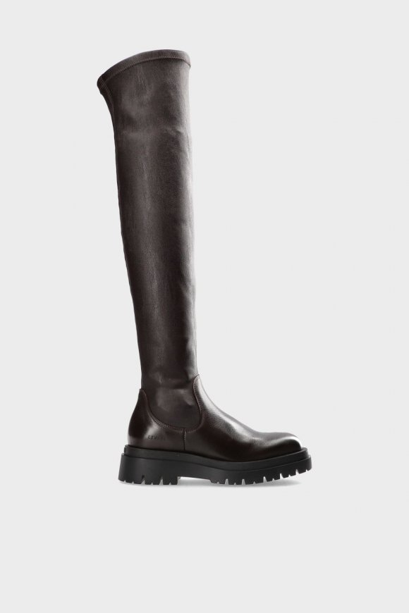 Copenhagen | CPH1005 Leder/Vegan Stretch Dunkelbraun