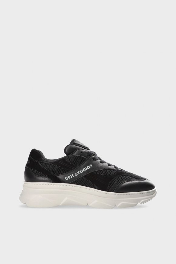 Copenhagen | CPH54M Materialmix Schwarz