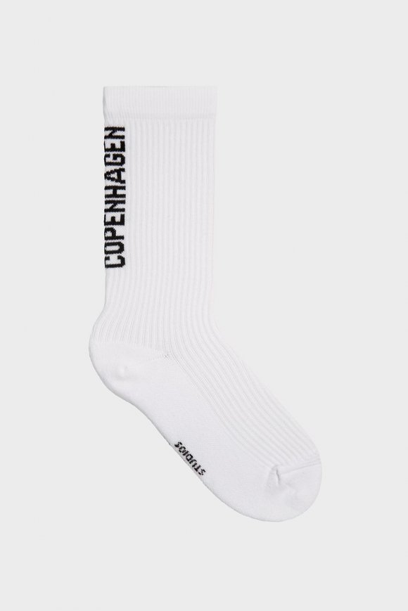 Kopenhagen | CPH Socken 4 Baumwollmischung Weiß