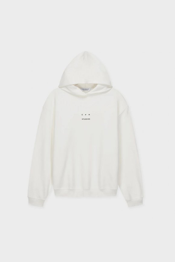 Kopenhagen | CPH Hoodie 6 Baumwolle Weiß