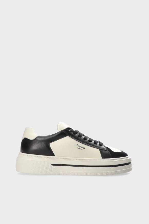 Copenhagen | CPH181M Ledermix Schwarz/Cremebeige
