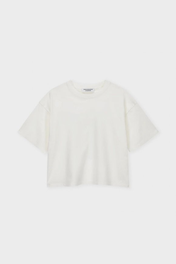 Copenhagen | CPH T-Shirt 1 Bedruckte Baumwolle Weiß/Tagesdruck