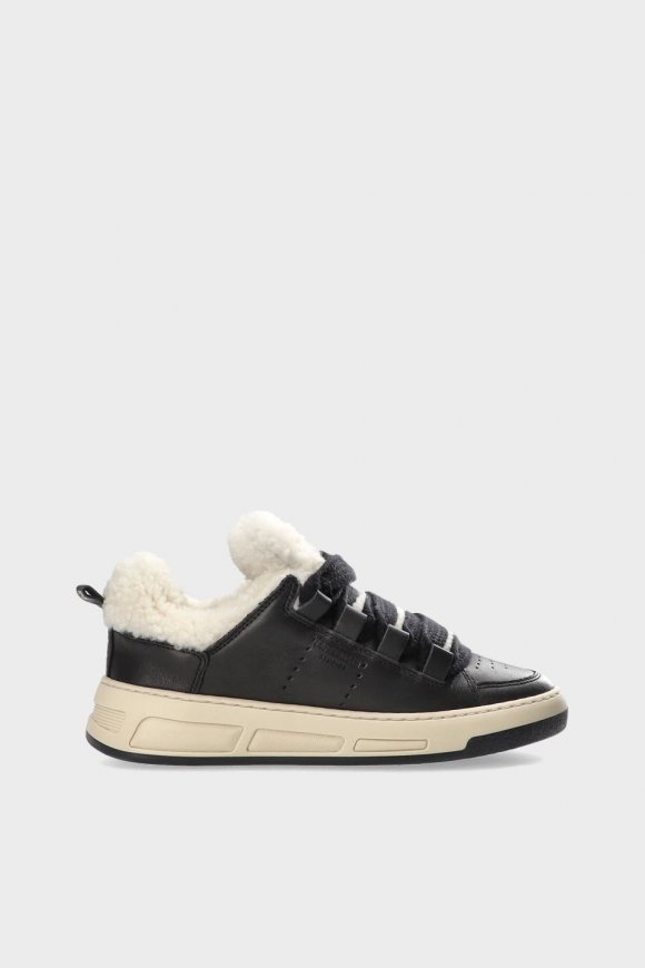 Copenhagen | CPH213 Leder Teddy Schwarz