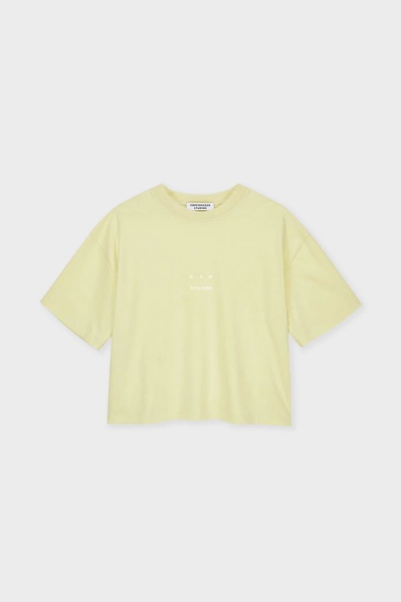 Copenhagen | CPH T-Shirt 1 Baumwolle Pastellgelb