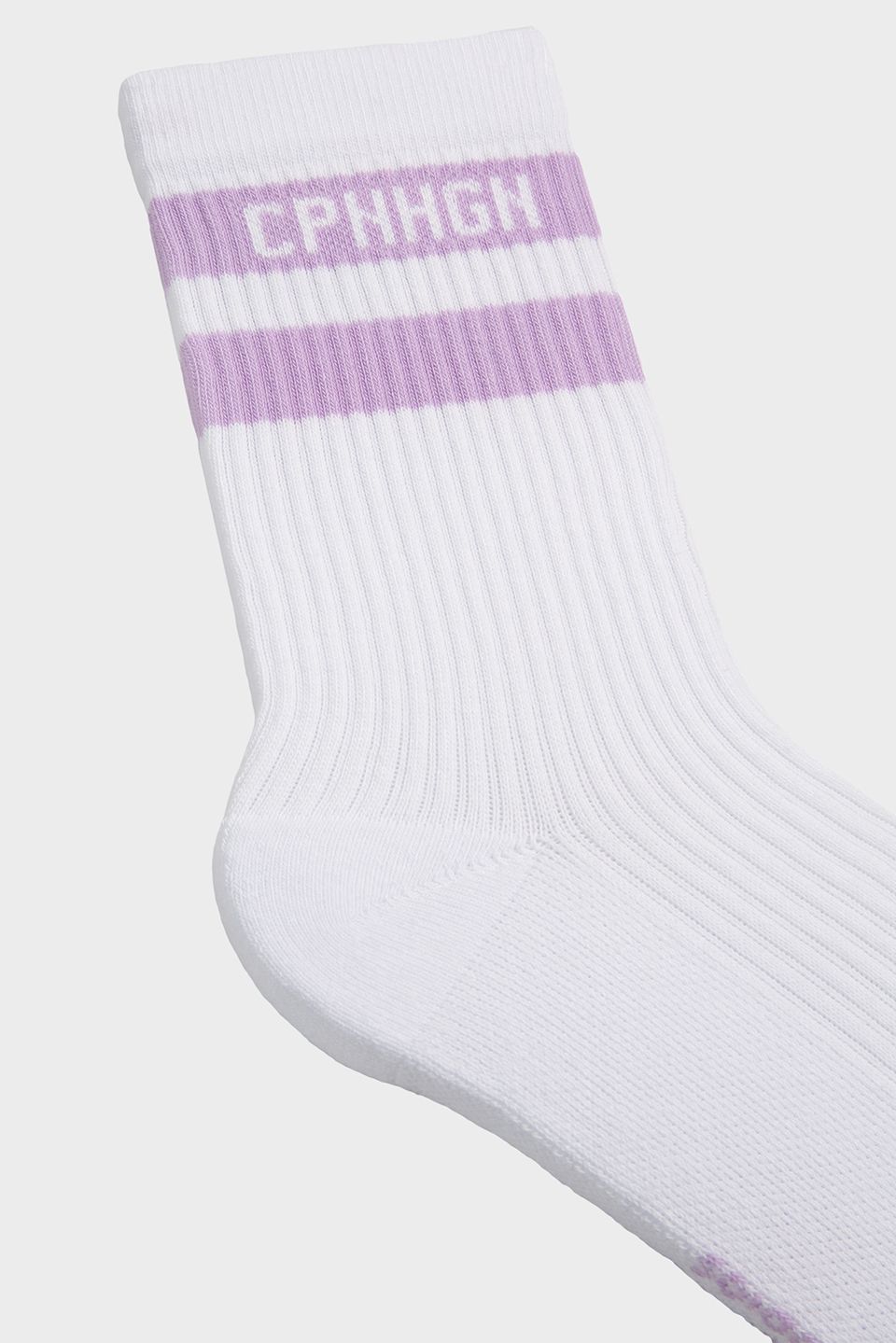Copenhagen | CPH Socken 3 Baumwollmischung Weiß/Lavendel
