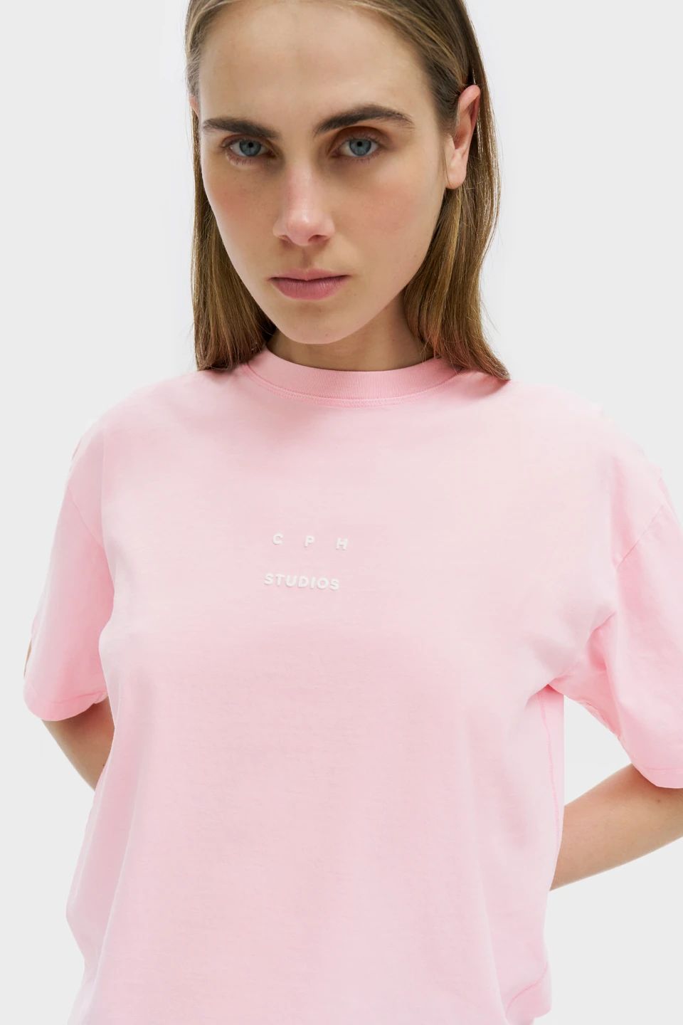 Kopenhagen | CPH T-Shirt 1 Baumwolle Rosa