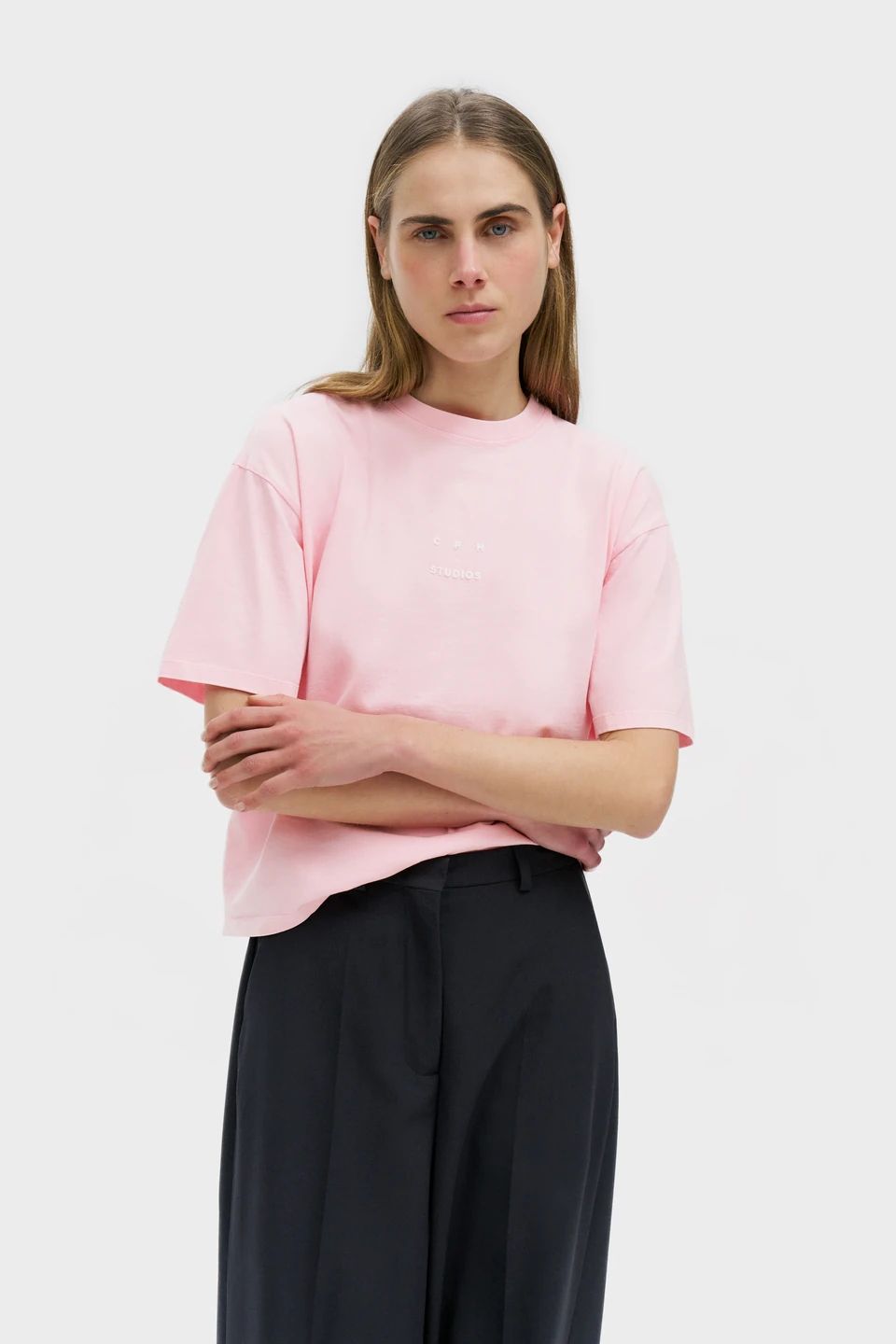 Kopenhagen | CPH T-Shirt 1 Baumwolle Rosa