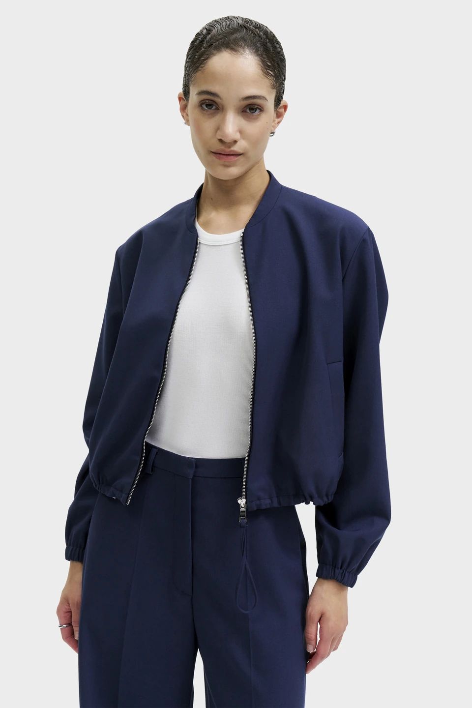 Copenhagen | CPH Blouson 1 Wolle Marineblau