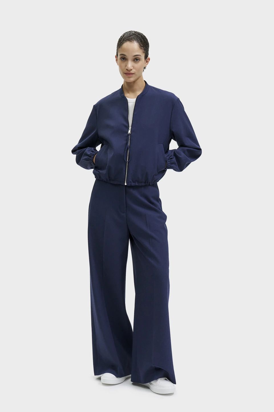 Copenhagen | CPH Blouson 1 Wolle Marineblau