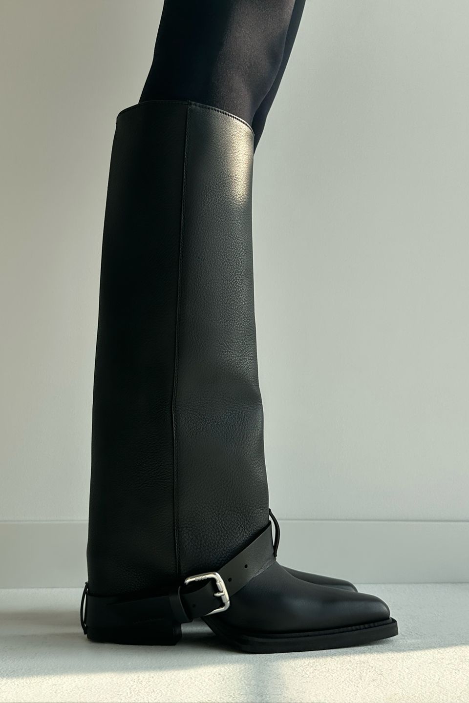 Copenhagen | CPH X 032C Overlay Leder Schwarz