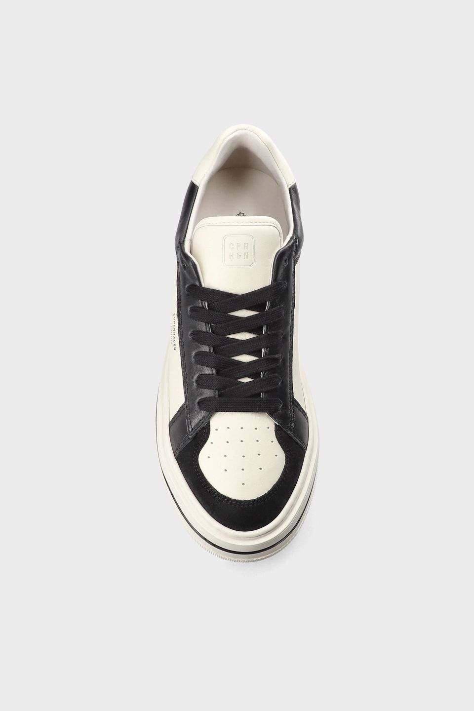 Copenhagen | CPH181M Ledermix Schwarz/Cremebeige