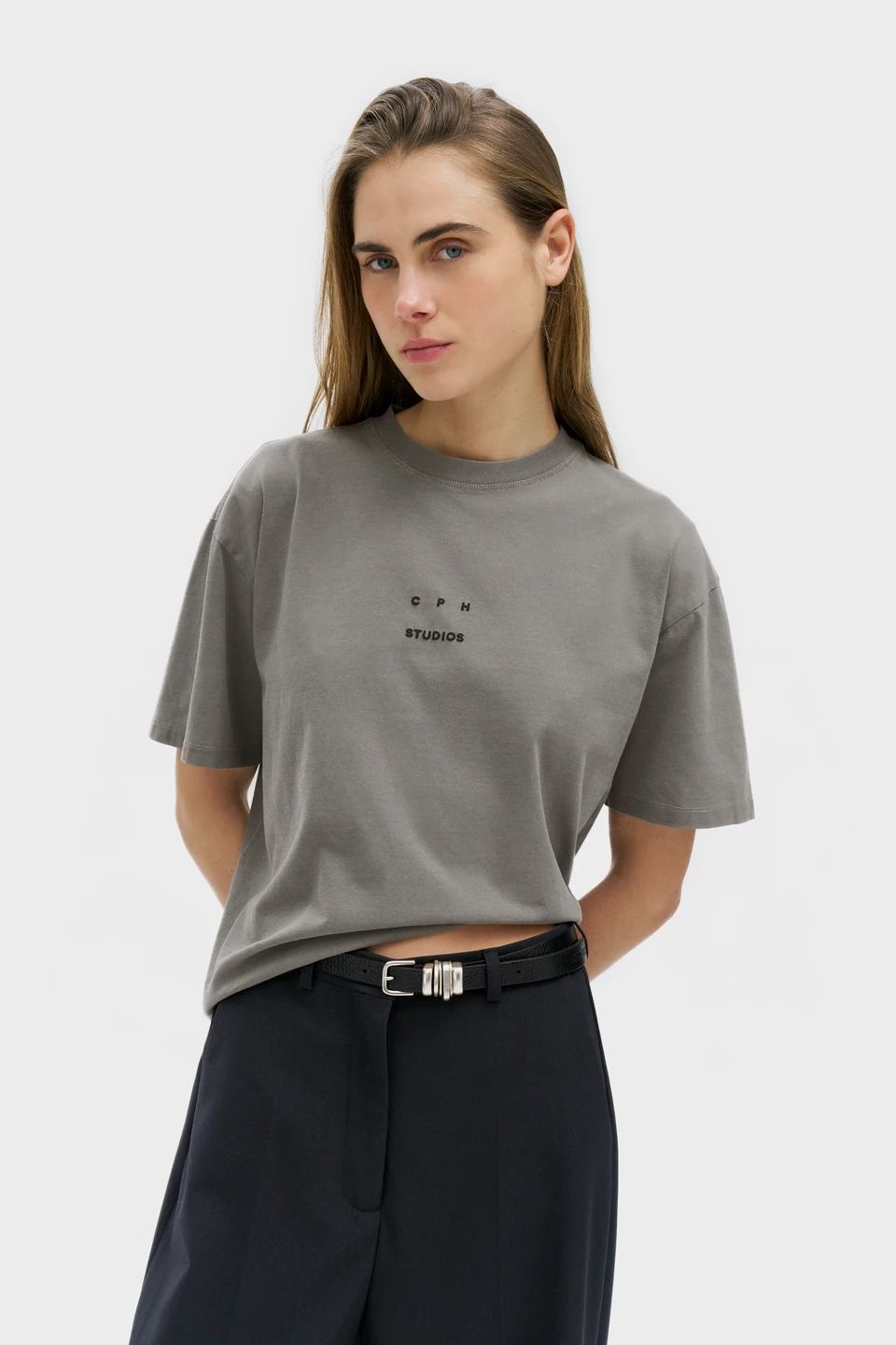 Kopenhagen | CPH T-Shirt 1 Baumwolle Grau