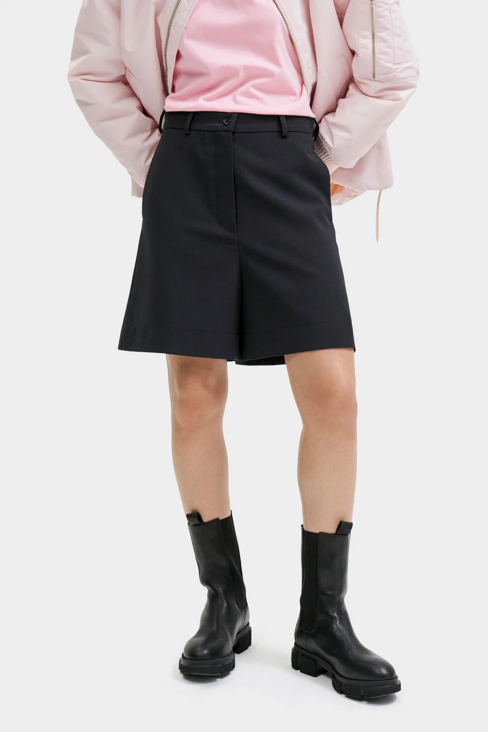 Copenhagen | CPH Shorts 3 Wollmix Schwarz