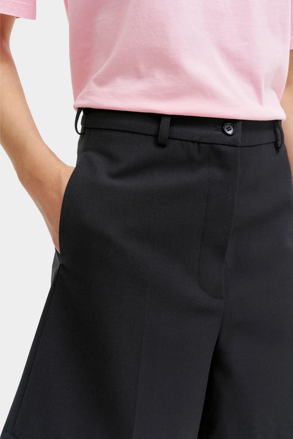 Copenhagen | CPH Shorts 3 Wollmix Schwarz