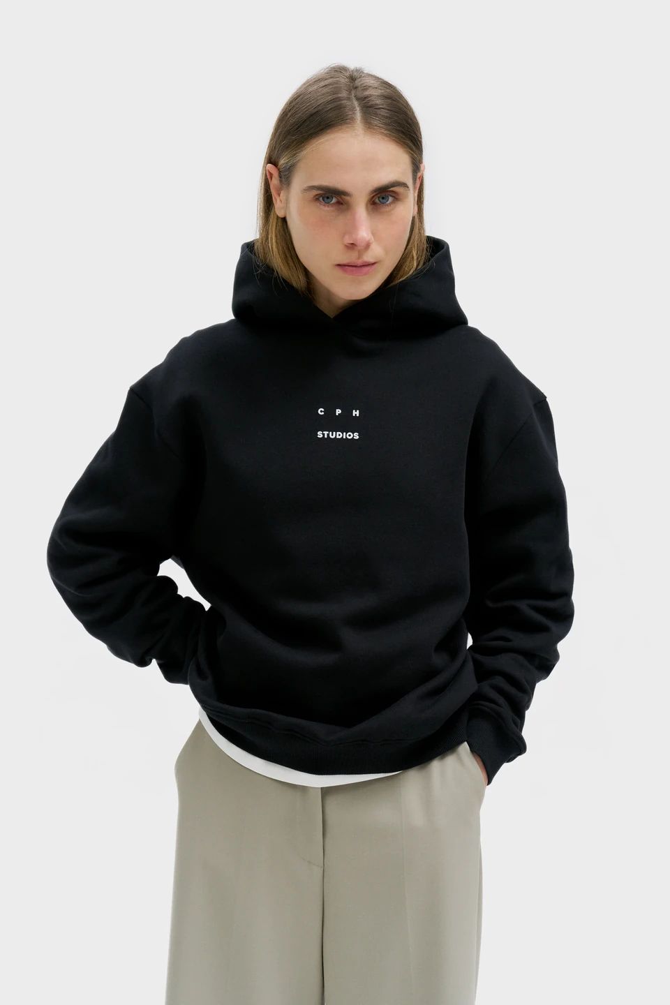 Copenhagen | CPH Hoodie 6 Baumwolle Schwarz