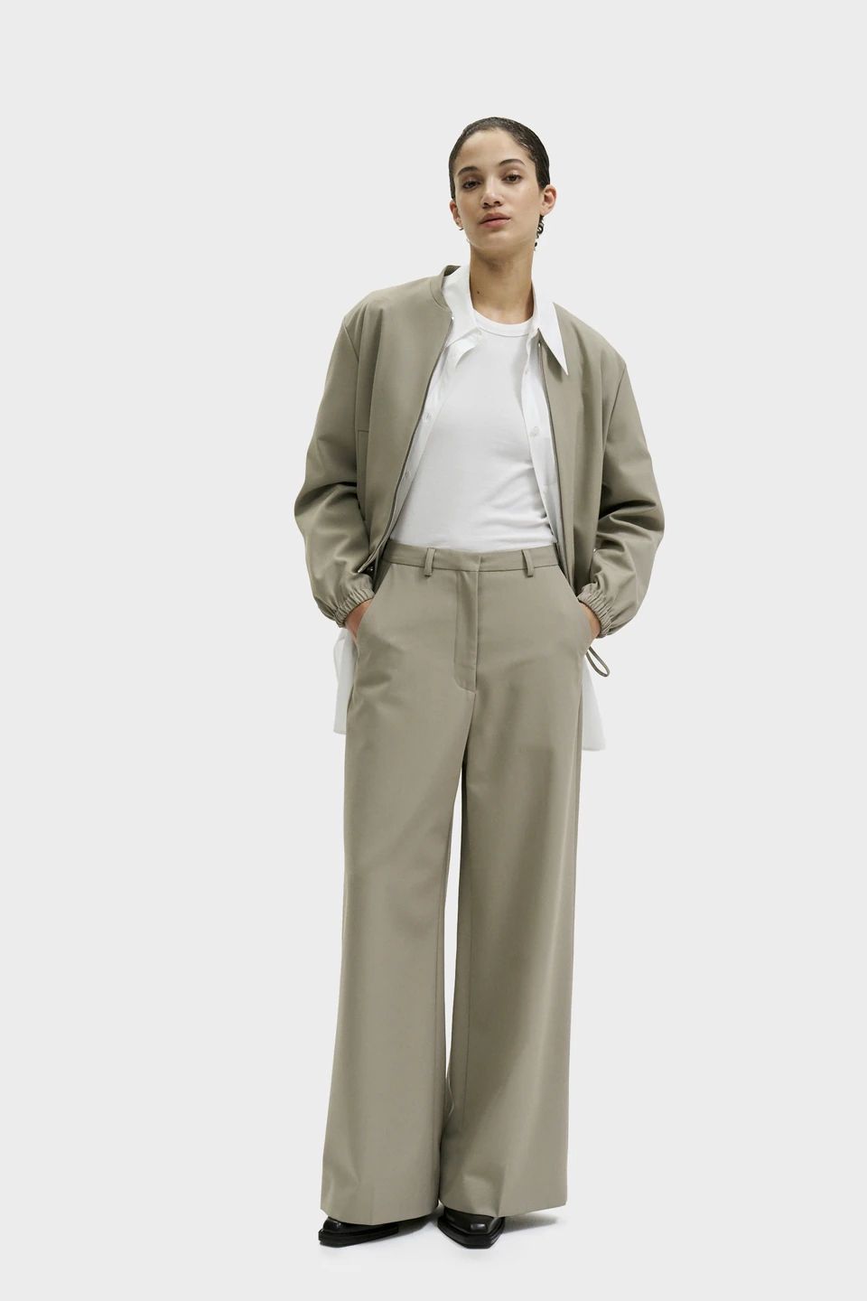 Copenhagen | CPH Blouson 1 Wolle Beige