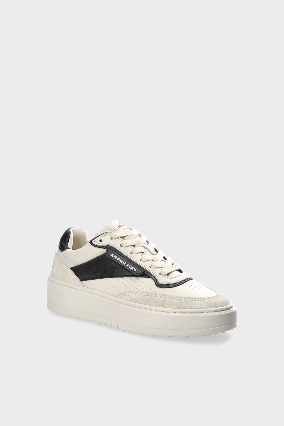 Copenhagen | CPH89 Ledermix Creme/Schwarz