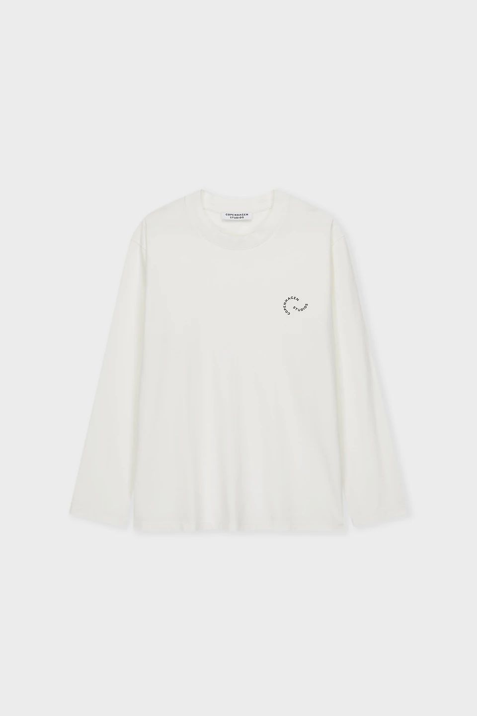 Copenhagen | CPH Langarmshirt 2 Baumwolle Weiß