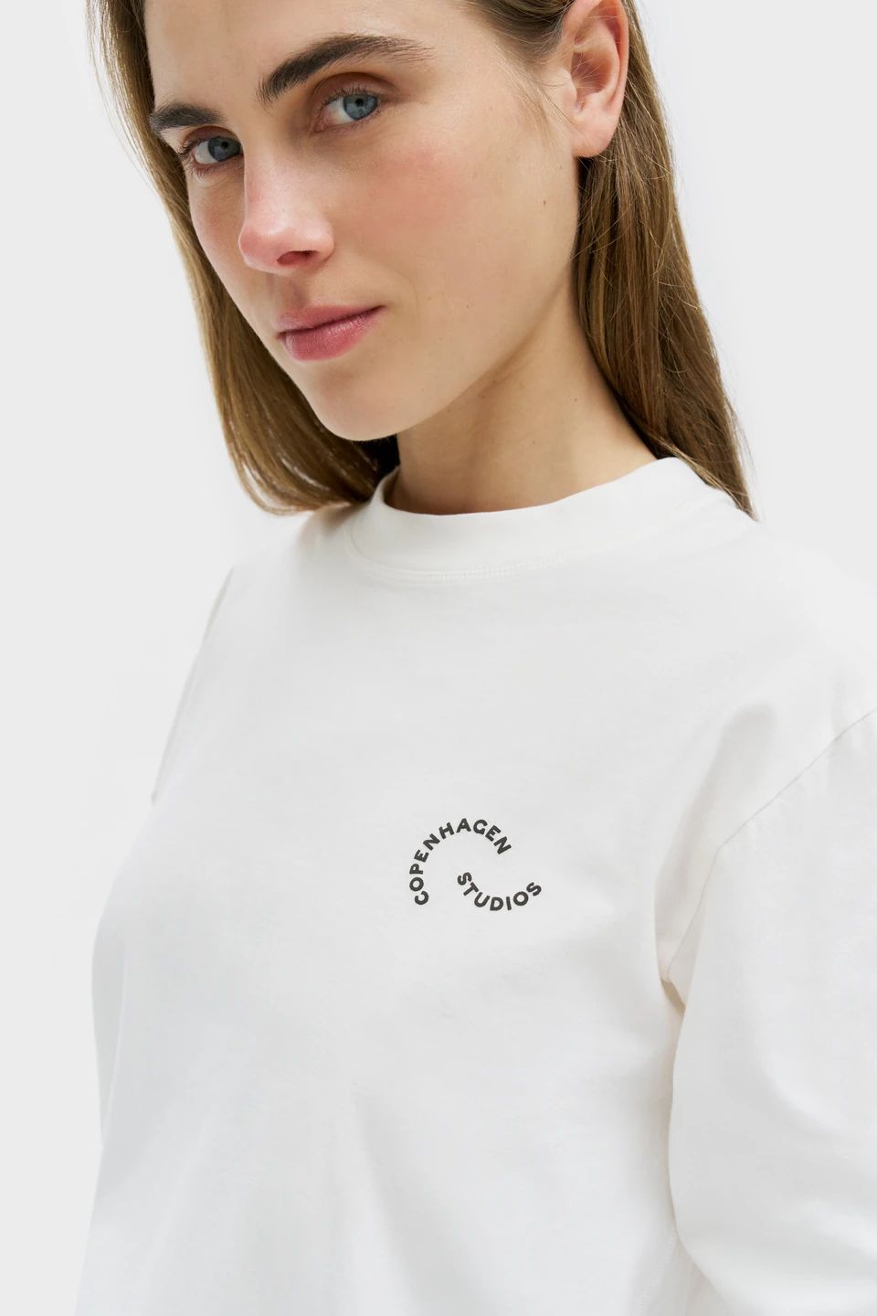 Copenhagen | CPH Langarmshirt 2 Baumwolle Weiß