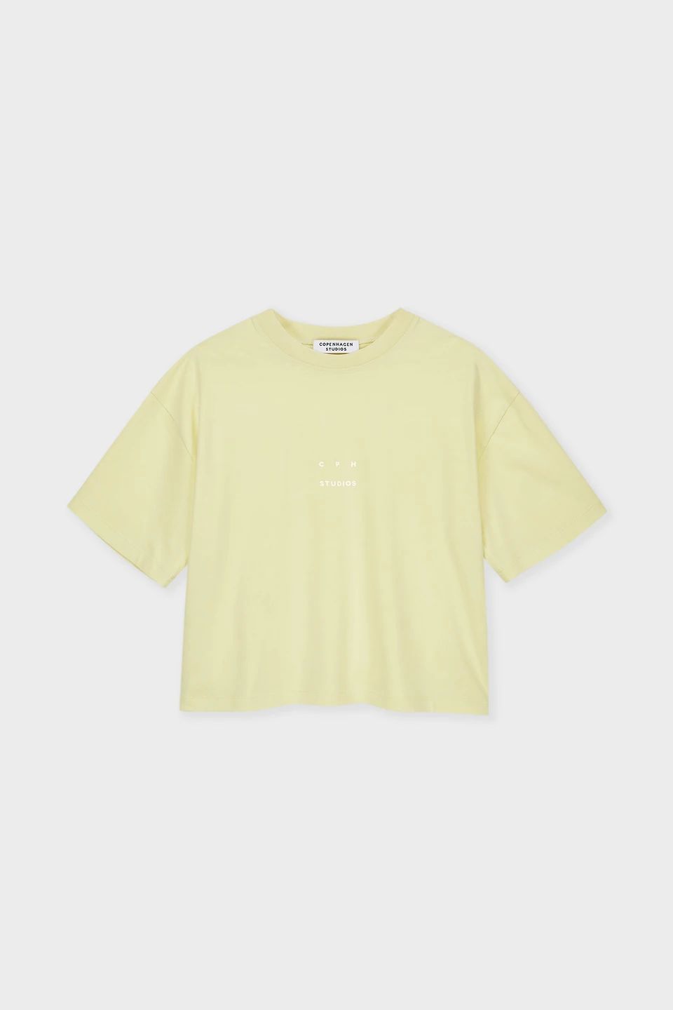 Copenhagen | CPH T-Shirt 1 Baumwolle Pastellgelb