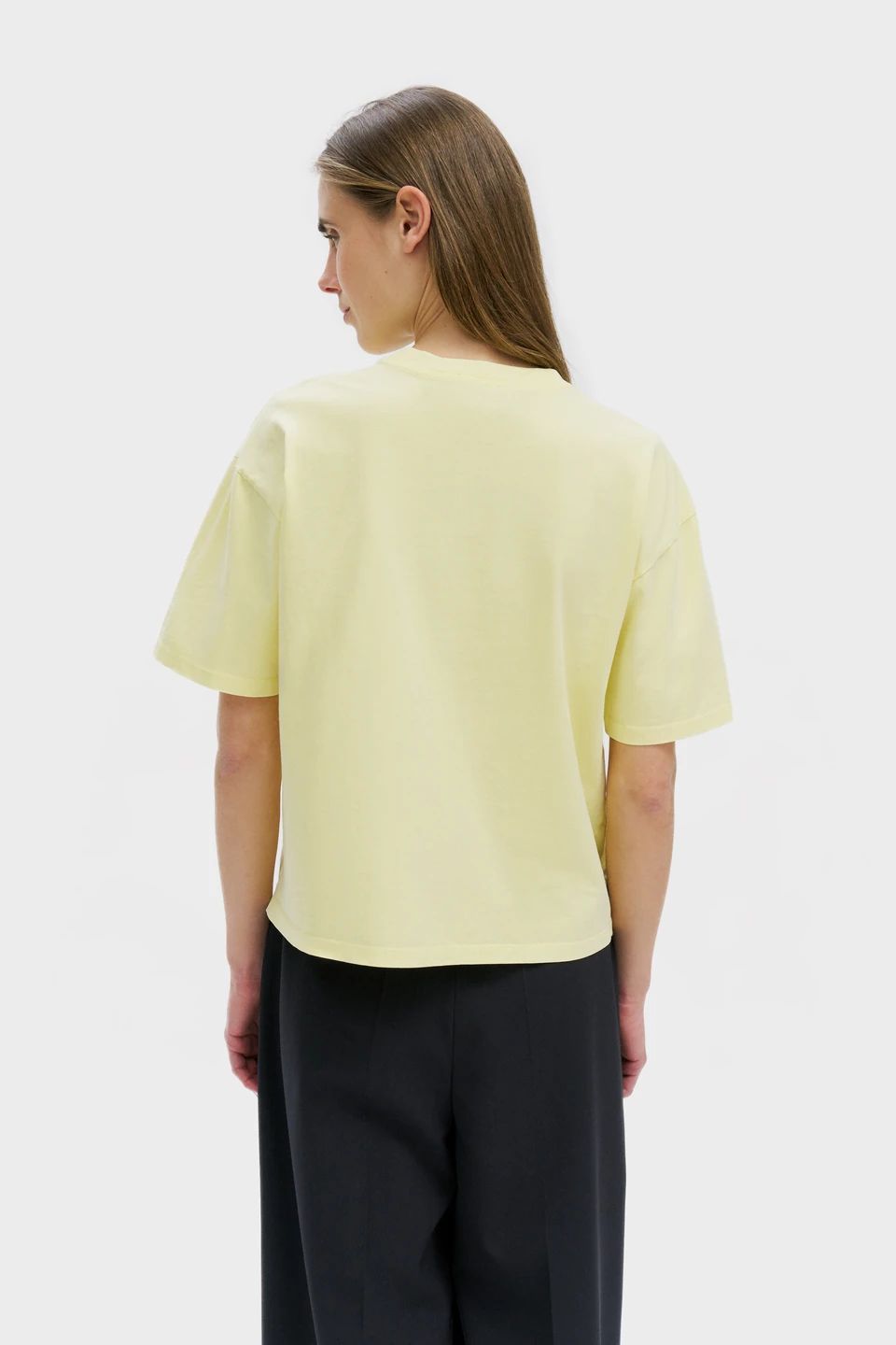 Copenhagen | CPH T-Shirt 1 Baumwolle Pastellgelb