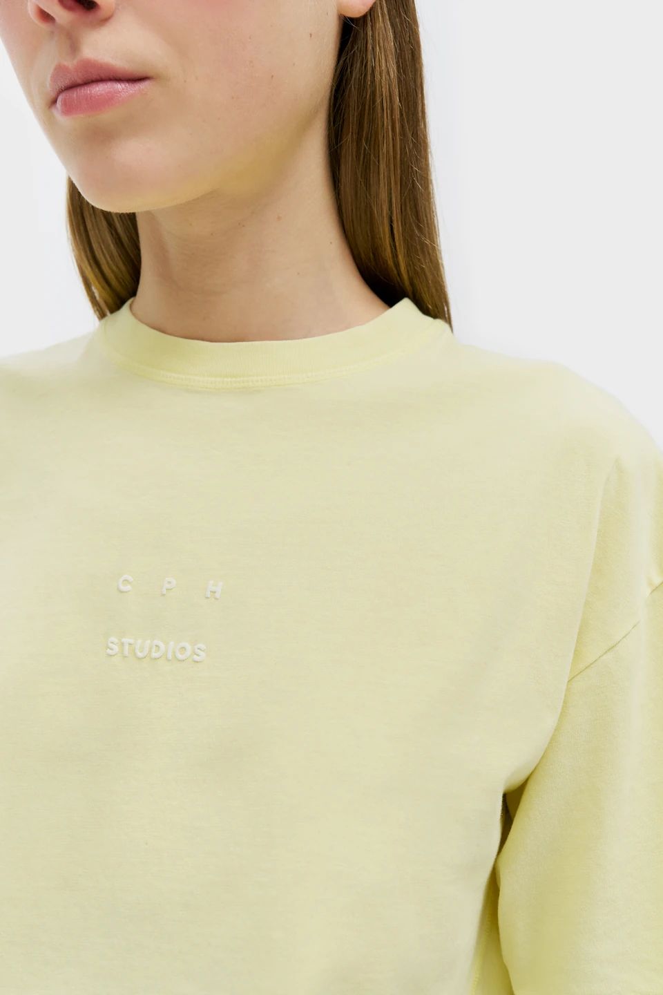 Copenhagen | CPH T-Shirt 1 Baumwolle Pastellgelb