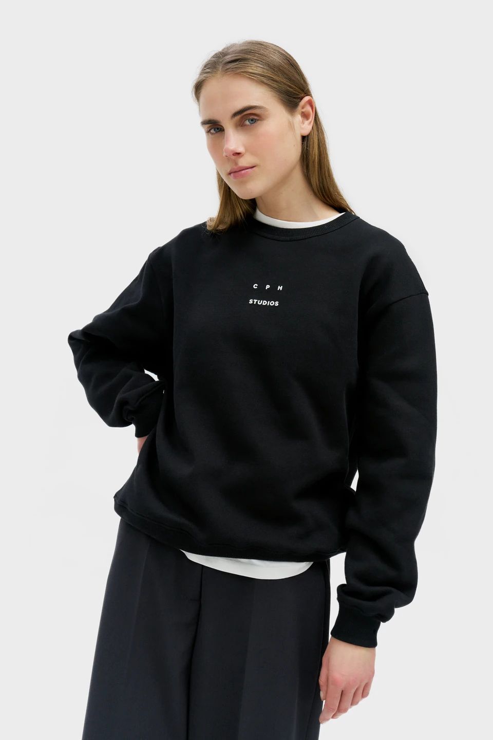 Copenhagen | CPH Pullover 1 Baumwolle Schwarz