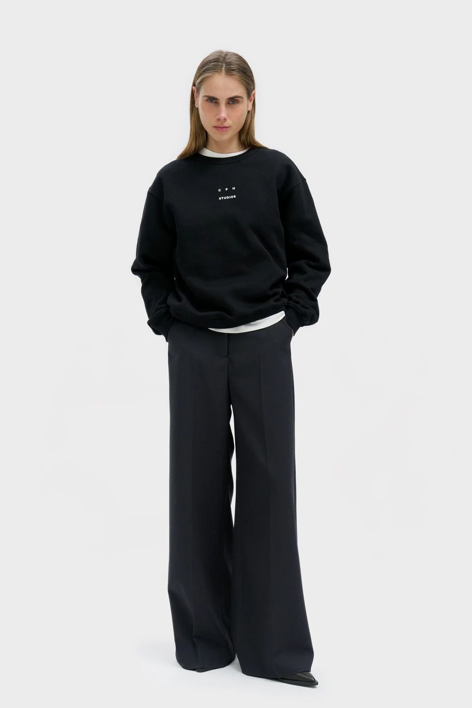 Copenhagen | CPH Pullover 1 Baumwolle Schwarz