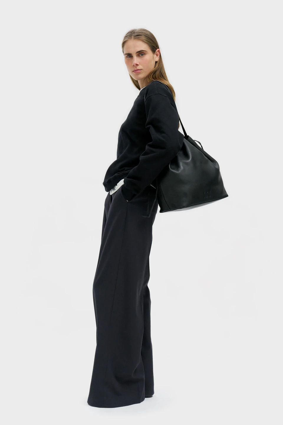 Copenhagen | CPH Tasche 125 Leder Schwarz