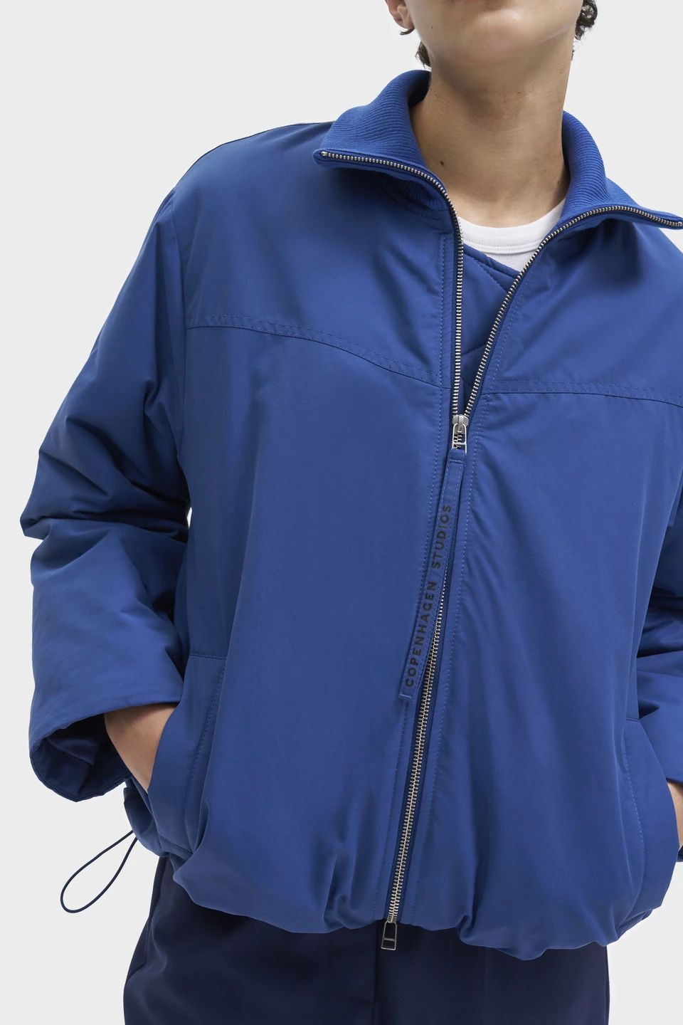 Kopenhagen | CPH Jacket 2 Wasserabweisende Baumwoll-Arbeitskleidung Blau