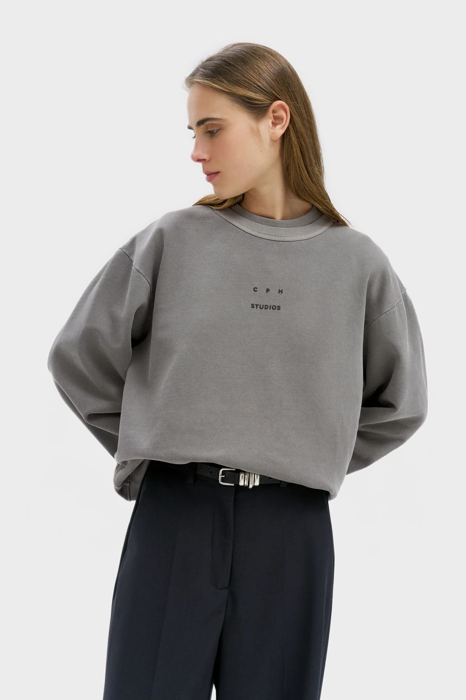 Copenhagen | CPH Pullover 1 Baumwolle Grau
