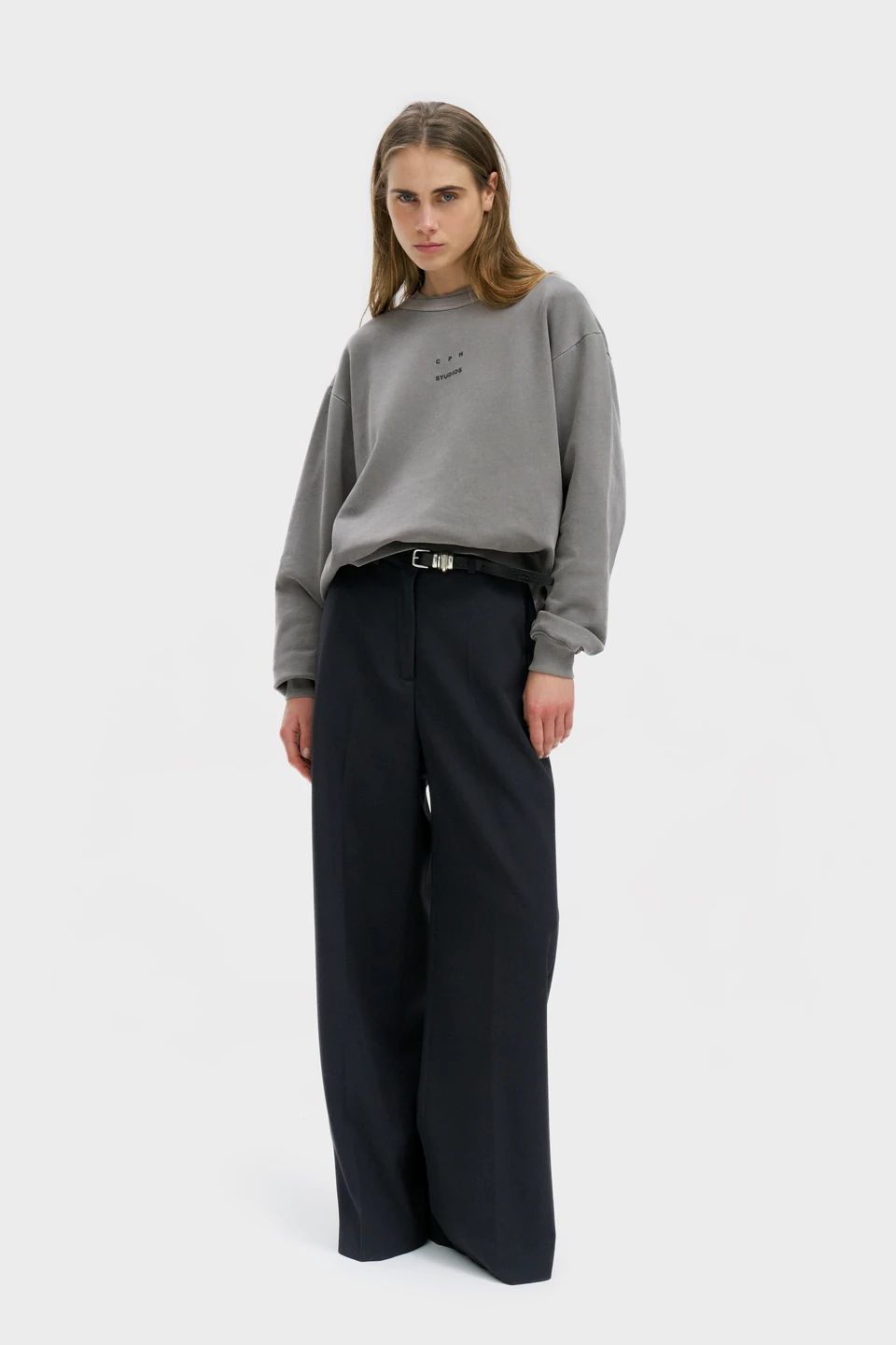 Copenhagen | CPH Pullover 1 Baumwolle Grau