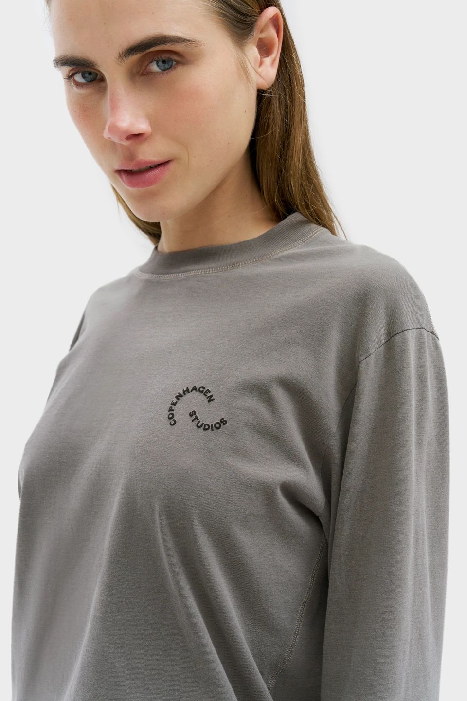 Copenhagen | CPH Langarmshirt 2 Baumwolle Grau