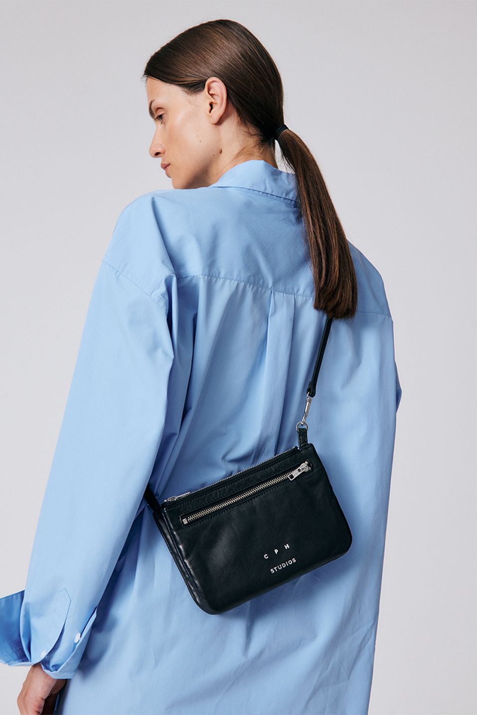 Copenhagen | CPH Tasche 140 Leder Schwarz