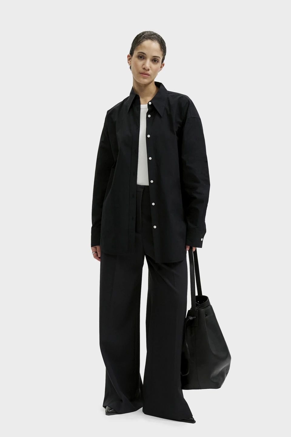 Copenhagen | CPH Bluse 1 Baumwolle Schwarz