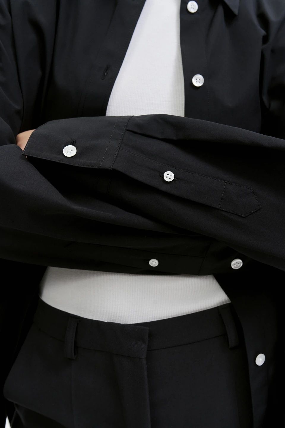 Copenhagen | CPH Bluse 1 Baumwolle Schwarz