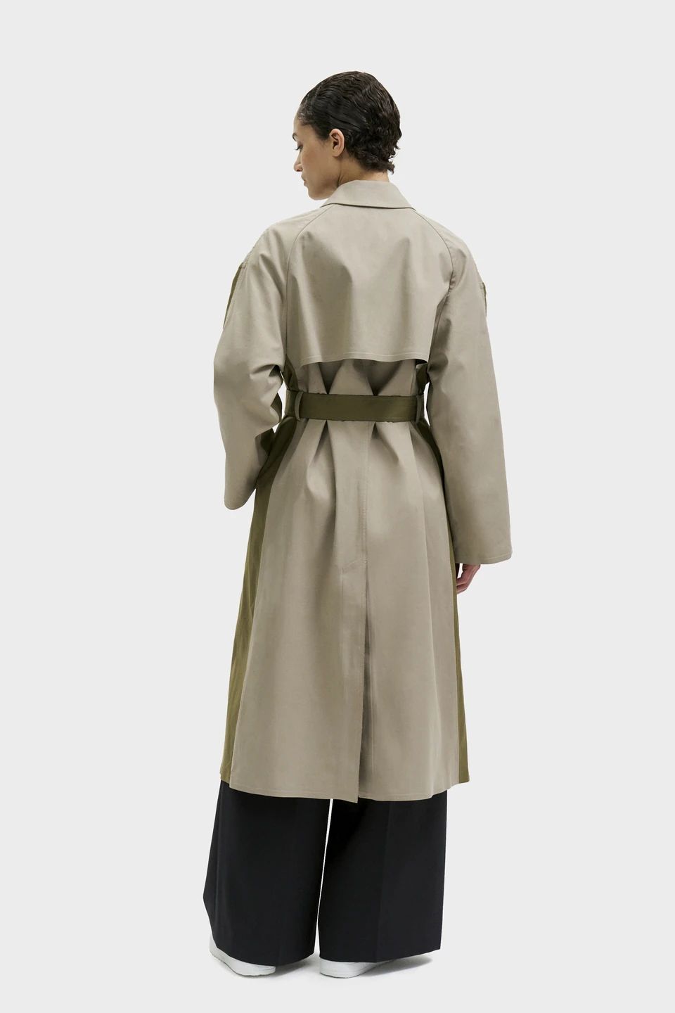 Copenhagen | CPH Mantel 3 Wasserabweisende Baumwolle Beige Braun