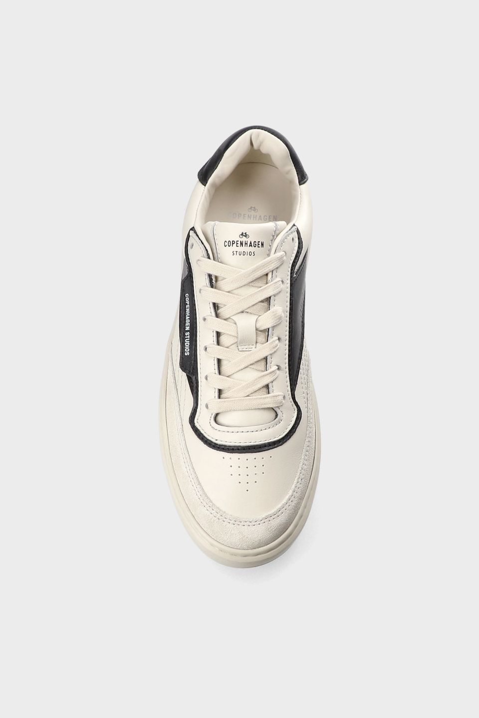 Copenhagen | CPH89M Ledermix Creme/Schwarz